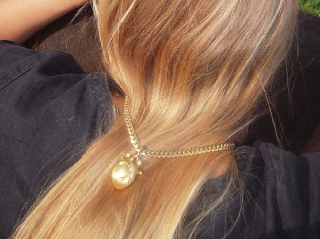 Gold Necklace Bjorg Jewellery Generous Heart Gold (pendant Only