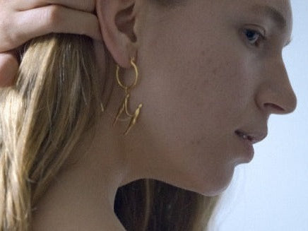 Bjørg Jewellery Bjorg Earrings Bjorg Jewellery Womens Gold Opal