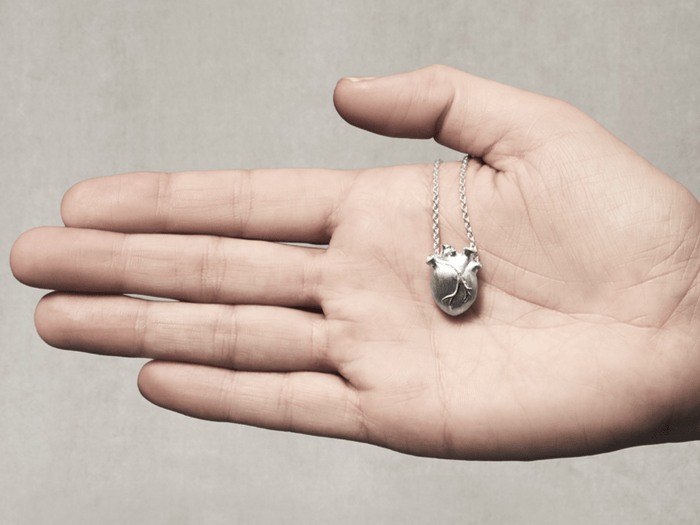 bjorg Anatomic Heart Necklace (Medium) Hotsell Jewelry